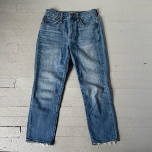 Madewell The Perfect Vintage Crop Jean 25